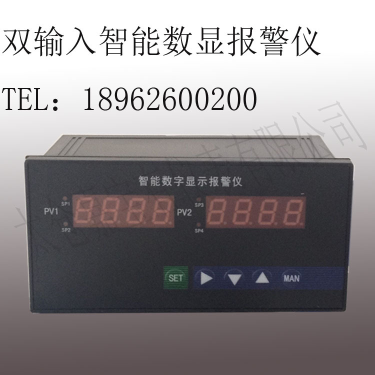 雙回路溫度/壓力/液位/智能數(shù)字顯示儀表4-20MA